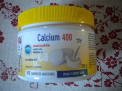 Calcium 400 al latte