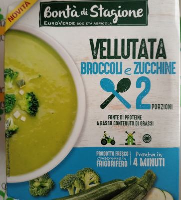 Vellutata Broccoli e Zucchine Bontà di Stagione 