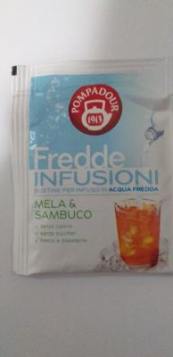 Fredde infusioni Mela e Sambuco 