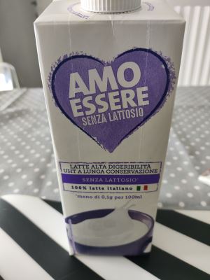 Latte amo essere senza lattosio 