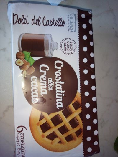 Crostatina alla crema cacao