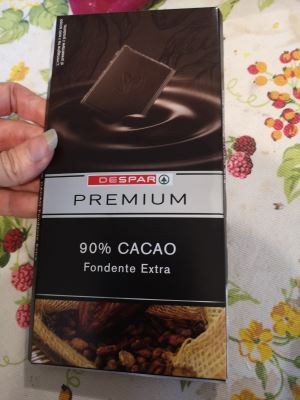 Cioccolato fondente extra 90%