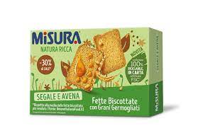 Fette biscottate segale ed avena