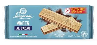 Wafer al cacao senza glutine