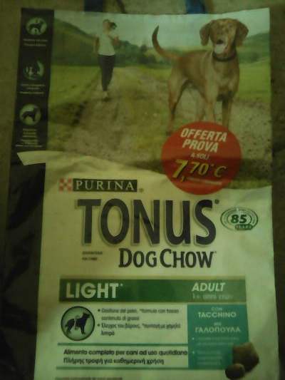 Purina tonus dog chow light