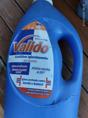 Additivo igienizzante per bucato