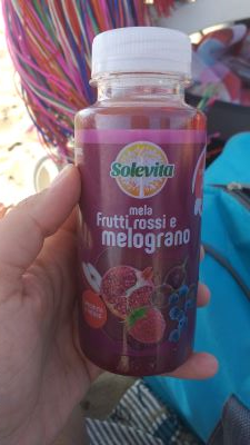 Succo Mela, frutti rossi e melograno 