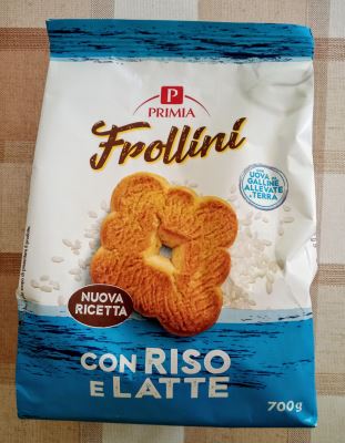 Frollini con riso e latte