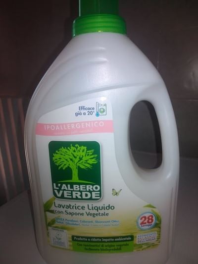 L'albero Verde Detersivo Lavatrice Liquido con Sapone