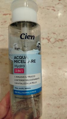 Acqua micellare 3 in 1