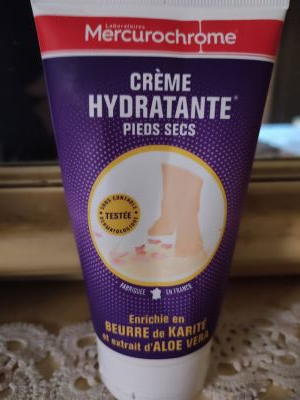 creme hydratante pieds secs