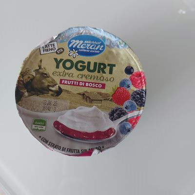 Yogurt extra cremoso frutti di bosco 