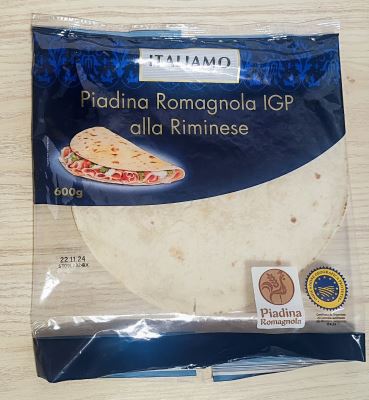 Piadina romagnola IGP alla riminese