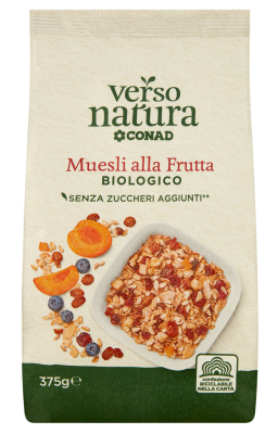 Muesli alla frutta verso natura Conad