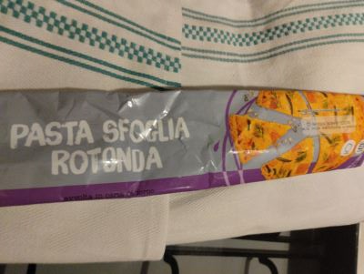 Pasta sfoglia rotonda