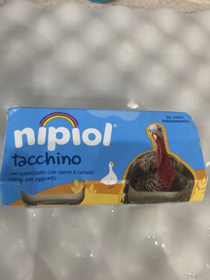 Omogeneizzato al tacchino