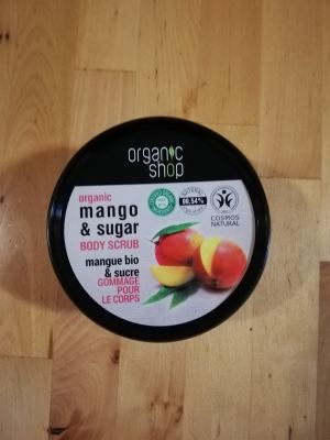 Body scrub mango e zucchero