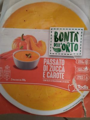 Passato di zucca e carote