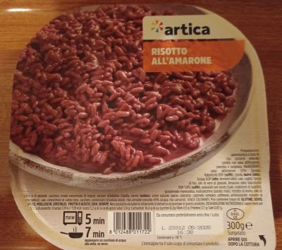 Risotto all'Amarone Artica