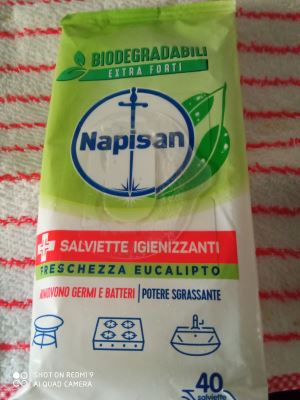 Salviettine igienizzanti Freschezza eucalipto