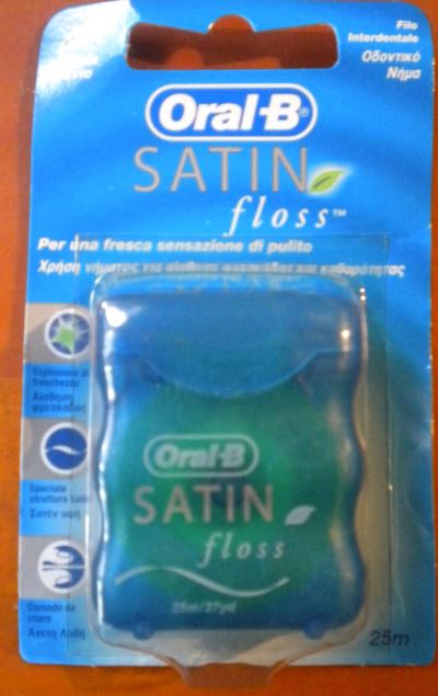Oral B satin floss