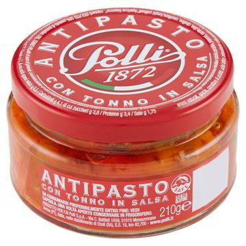 Antipasto con tonno in salsa