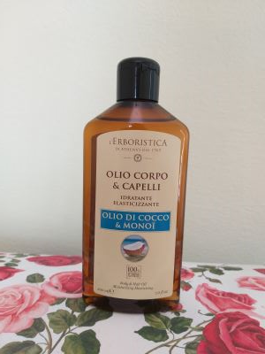 Olio corpo e capelli - Olio di Cocco e Monoi