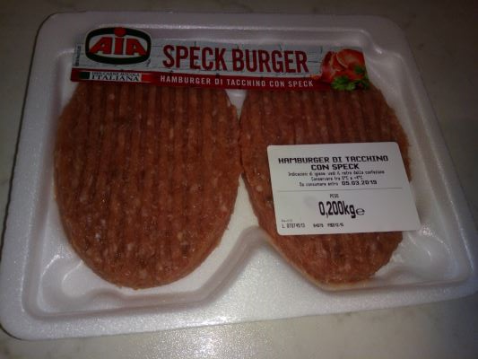 Speck burger