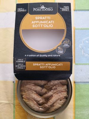 SPRATTI AFFUMICATI SOTT'OLIO 