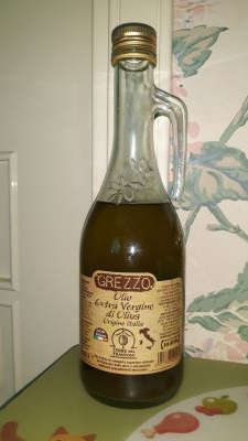 Olio extravergine di oliva origine Italia grezzo