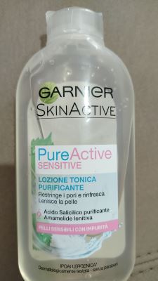 Skin Active lozione tonica purificante 