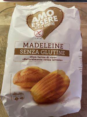 Madeleine senza glutine