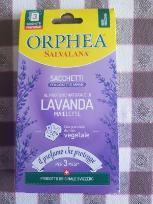Sacchetti per armadi e cassetti Orphea