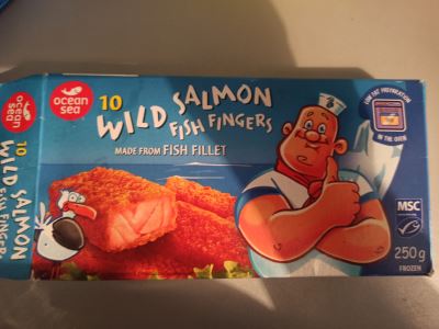 Bastoncini di salmone