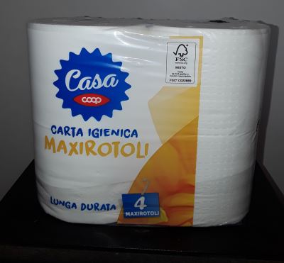 ROTOLO CARTA IGIENICA, ROTOLO Ø 230 MM, 2 PZ, SANITARI - Ottimax