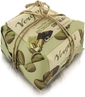 Panettone pistacchio e cioccolato