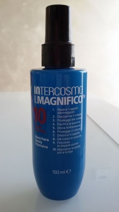 Il Magnifico di Intercosmo, la maschera spray intensiva e senza