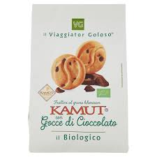 Biscotti al kamut e cioccolato