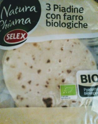 Piadina con farro