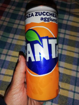 Fanta zero zuccheri aggiunti