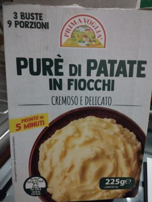 Purè di patate in fiocchi 