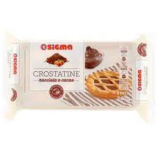 Crostatina al cacao e nocciola 