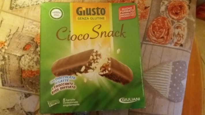 cioko snack senza glutine