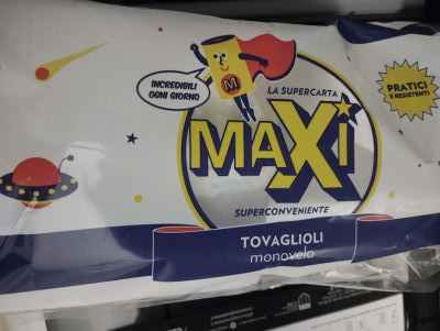 Tovaglioli monovelo la supercarta maxi