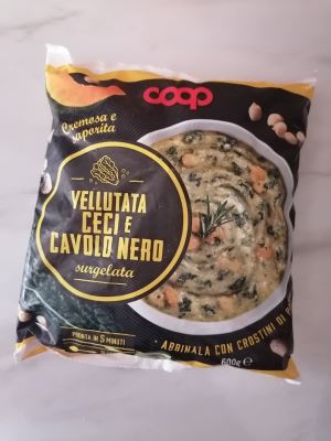 Vellutata ceci e cavolo nero 
