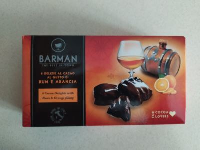 Cioccolatini rum e arancia