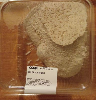 Impasto fresco per pizza integrale 
