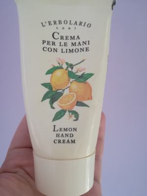 Crema per le mani con limone