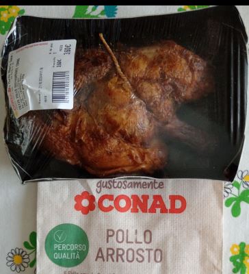 Mezzo pollo allo spiedo 