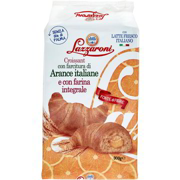 Croissant integrale con farcitura di arance